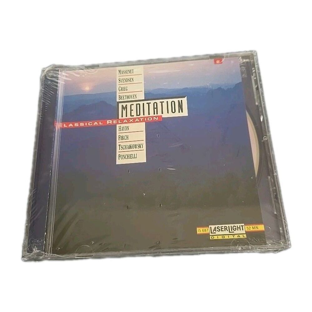 Meditation: Classical Relaxation Vol. 2 Laserlight Digital 52 mins Sealed